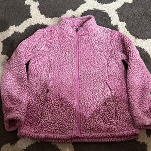 Cozy Sherpa zip up sweater